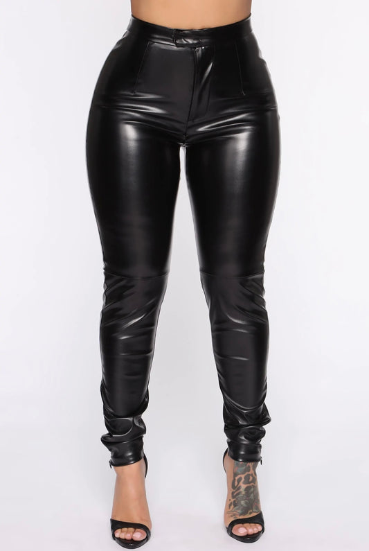 Let’s Vibe Leather Pants